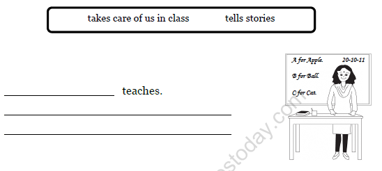 cbse class 1 english revision worksheet set 3 practice worksheet for